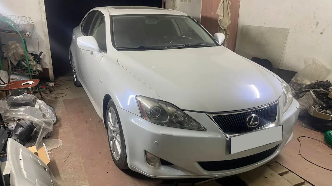 Встановлення ГБО на Lexus IS 300 у Запоріжжі загальний вигляд